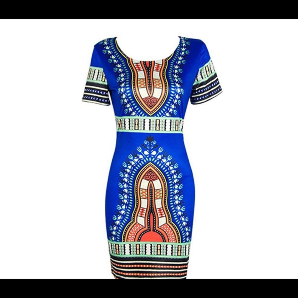African Print Dress
